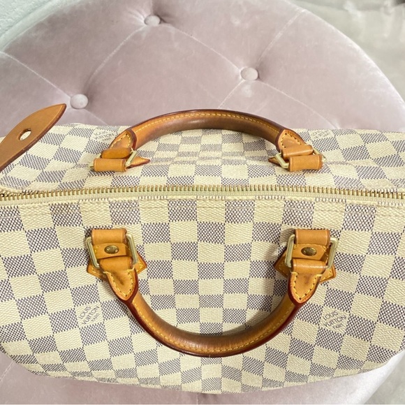 Authentic Louis Vuitton speedy 30 damier azur - Picture 7 of 13
